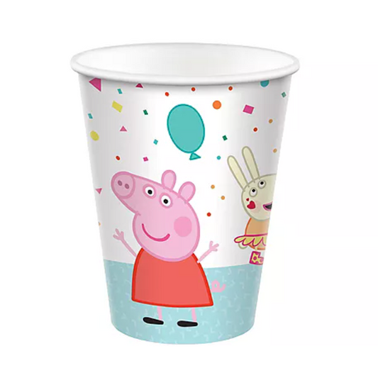 Peppa Pig Confetti Party Cups, 9oz, 8ct