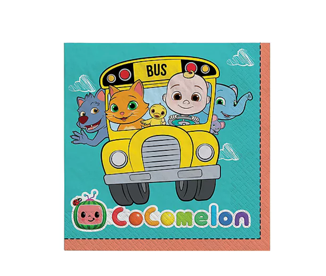 Cocomelon Paper Lunch Napkins