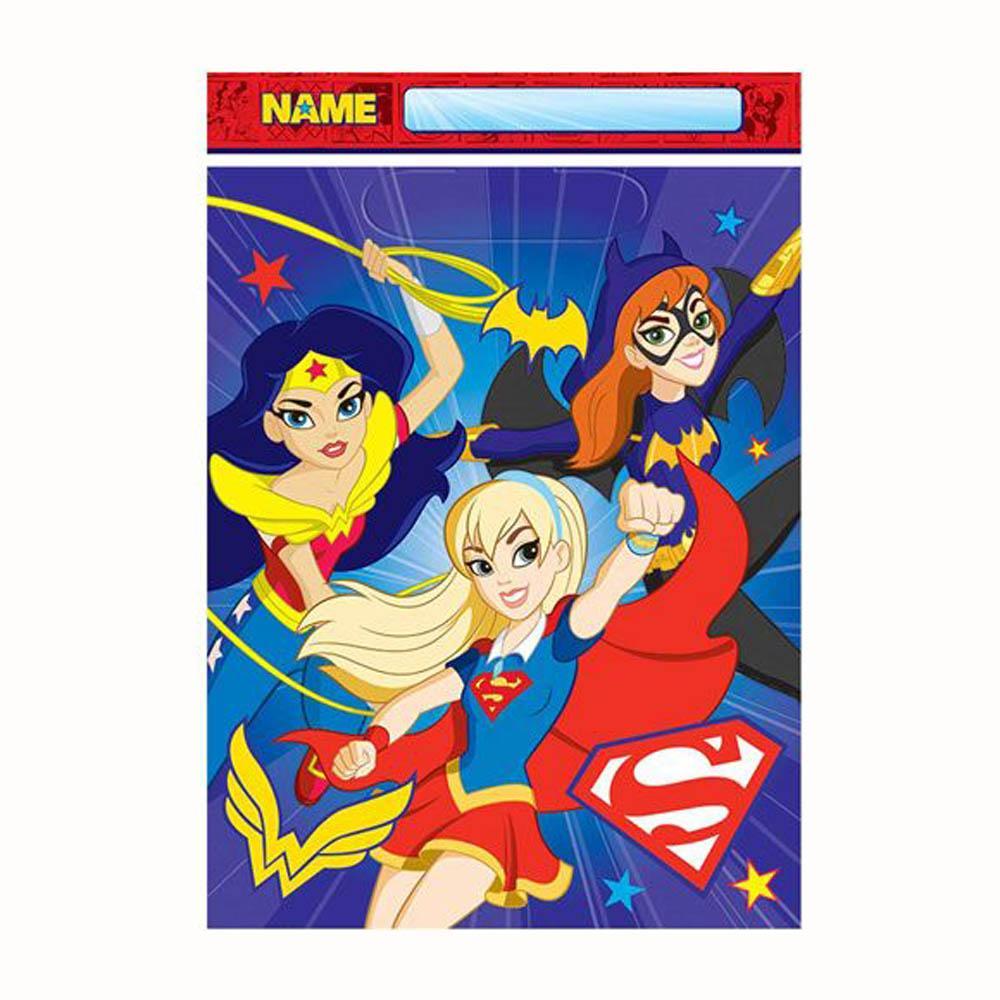 DC Superhero Girls Folded Loot Bag