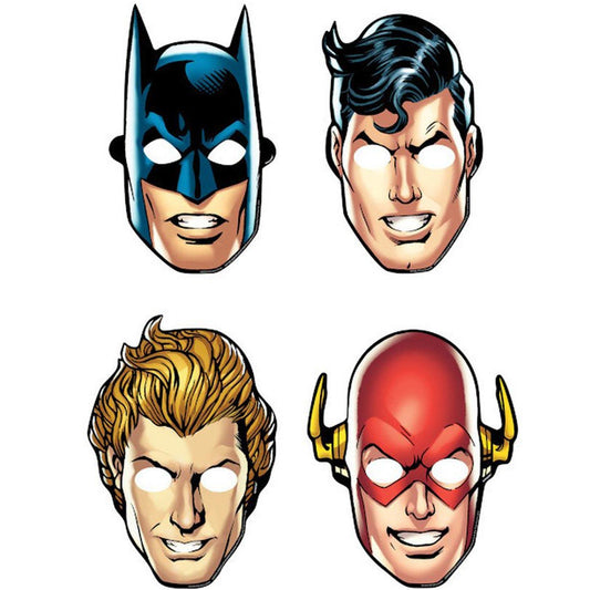 Justice League Heroes Unite Paper Mask