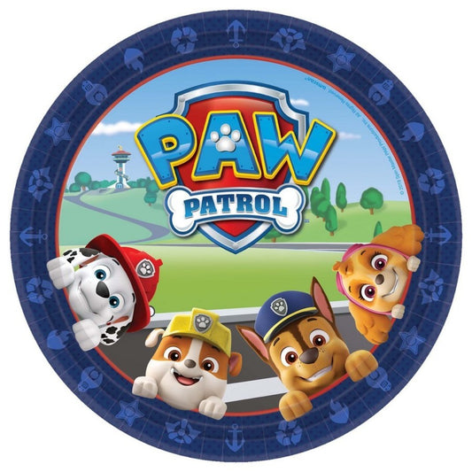 Paw Patrol Adventures Paper Plates (9 in)