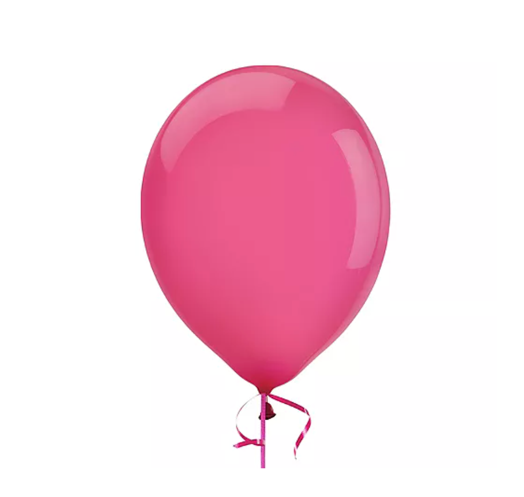 Bright Pink Balloon