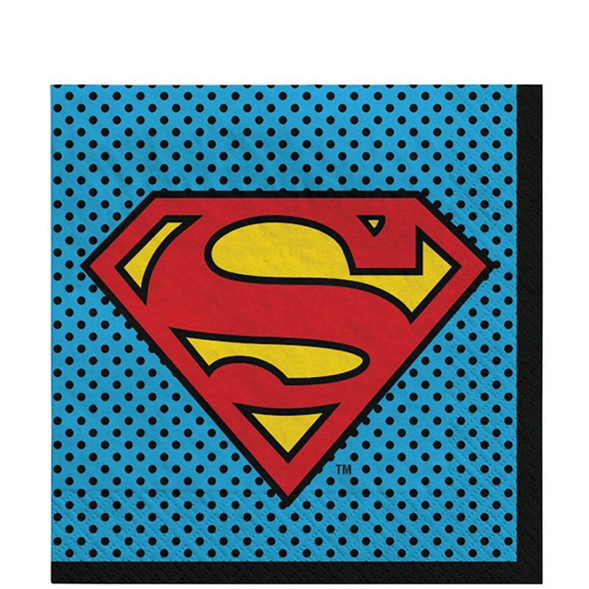 Superman Lunch Napkin