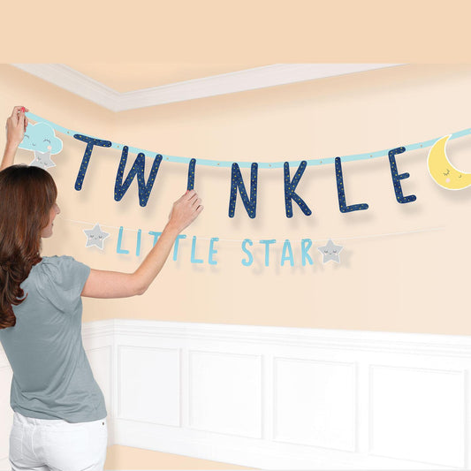 Twinkle Little Star Jumbo Letter Banner