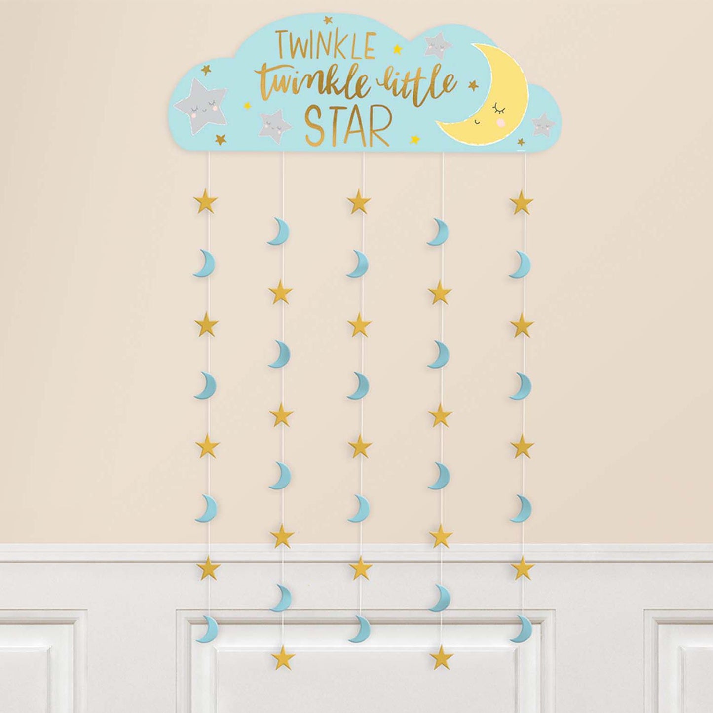 Twinkle Little Star Backdrop Door Decoration