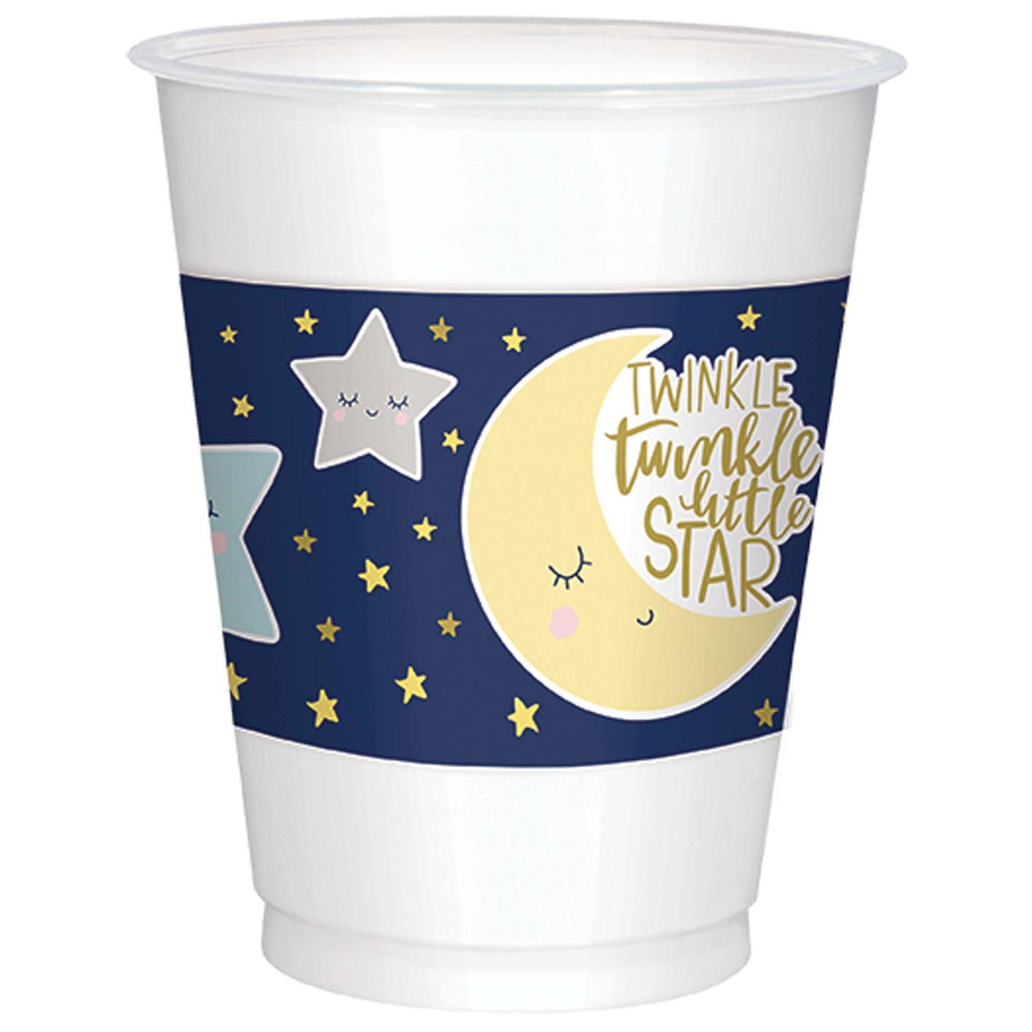 Twinkle Little Star Plastic Cups