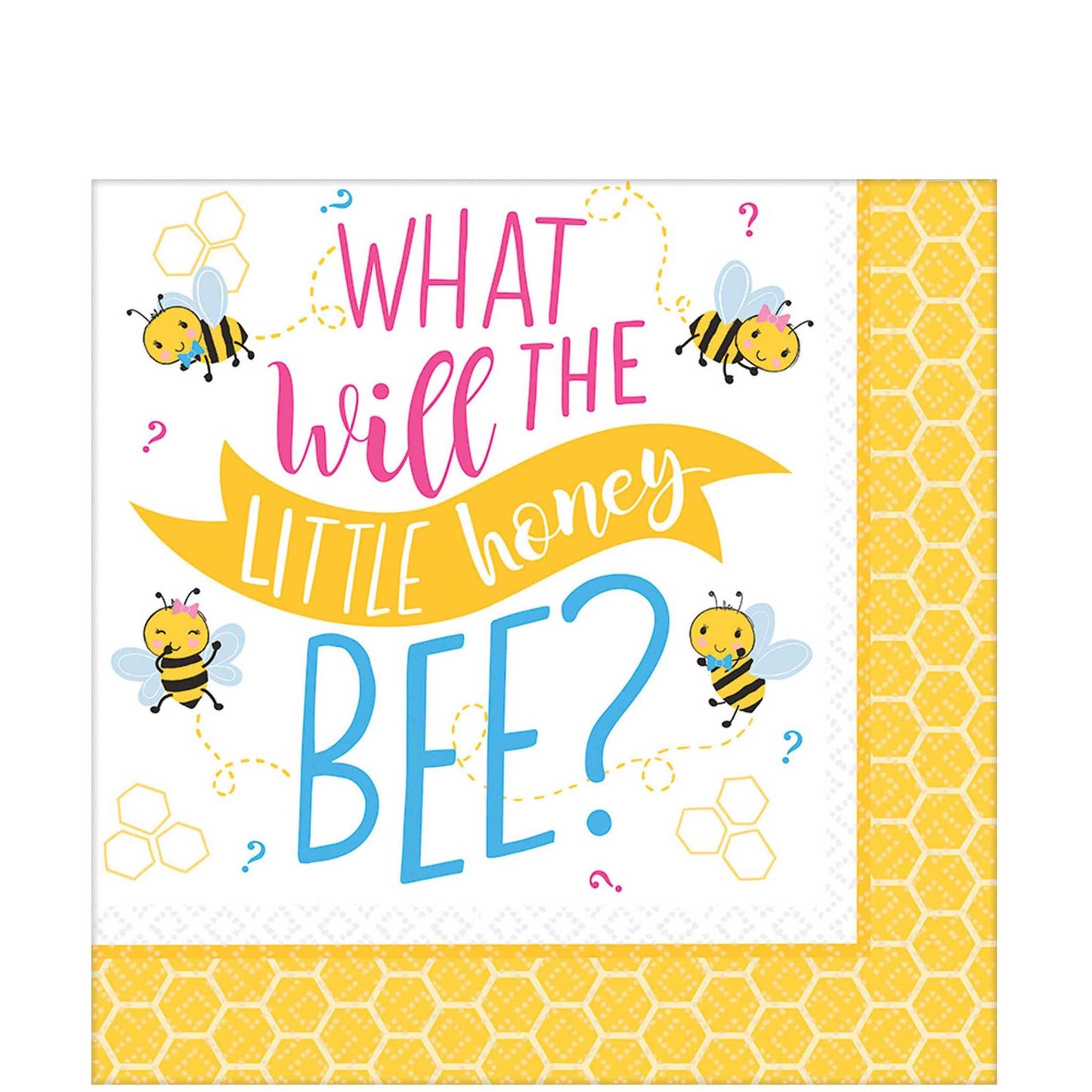 'What will it bee?' Beverage Napkin