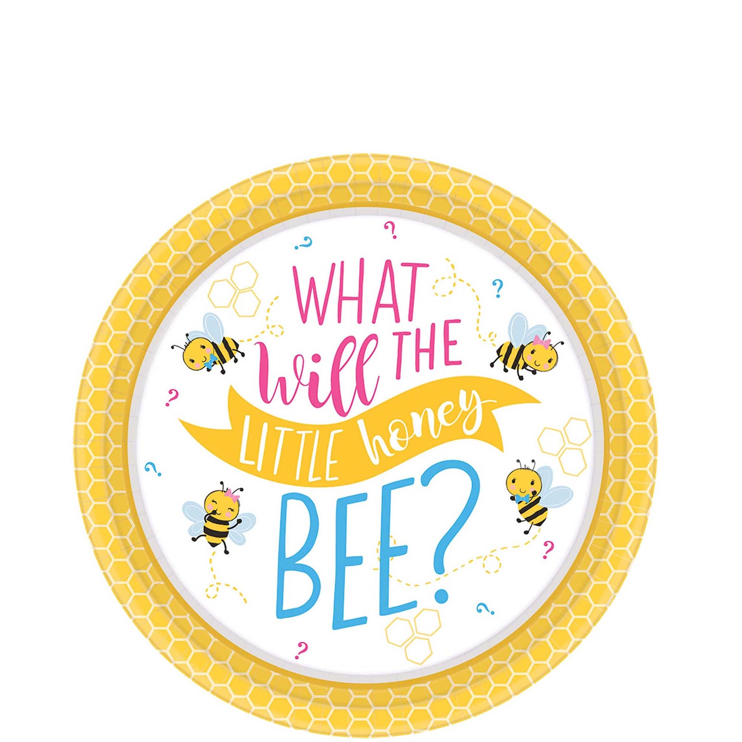 'What will it bee?' Paper Plates